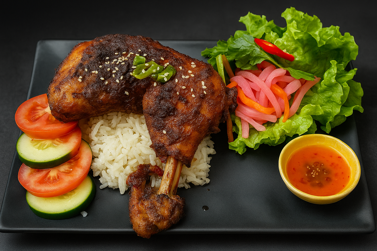 Pollo al Zacate Limón